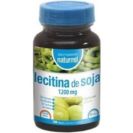 Naturmil Lecitina De Soja 1200 Mg 180 Perlas
