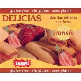 Sanavi Delicias Fresa sin gluten 6 Und