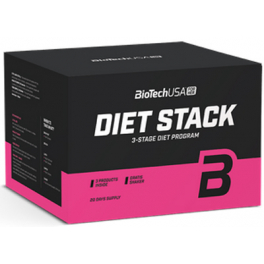 BioTechUSA Diet Stack - Plan de Dieta en 20 Dias