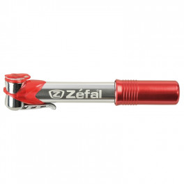 Zefal Mini Hinchador Air Profil Micro Aluminio Plata/rojo