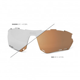 Scicon Cristal De Recambio Gafas Aerotech Xl Bronce
