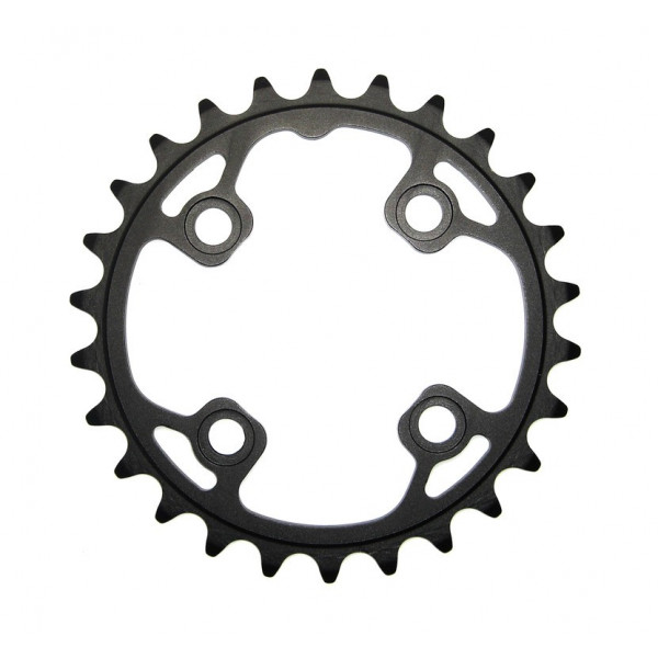 Stronglight Plato Shimano Xt Fc-m785 Mtb Alu.2x10v.interior 4 Brazos 104/64 Bcd Negro 26(38) Dientes