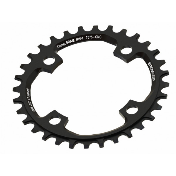 Stronglight Plato Sram X01 Mtb Aluminio 1x11v.4 Brazos 104 Bcd Negro 32 Dientes