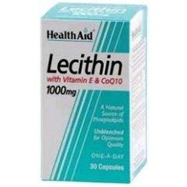 Health Aid Lecitina Con Vitamina E Y Coq10 30 Capsulas