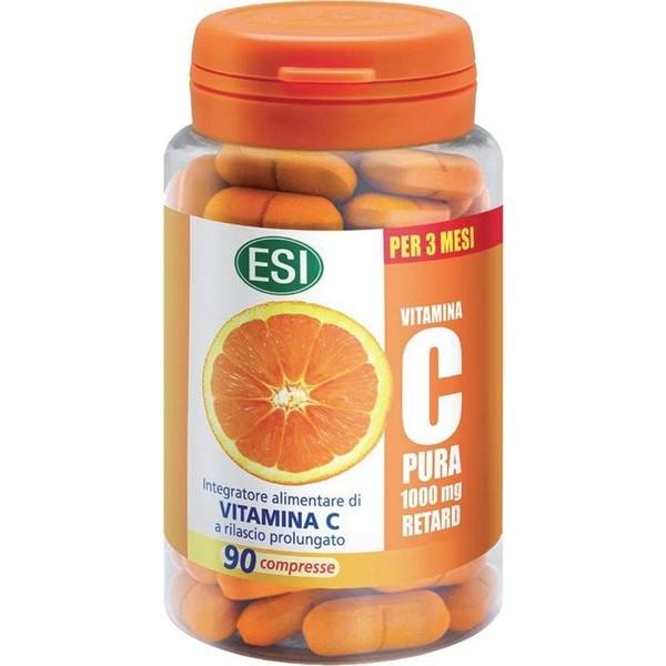 Trepatdiet Vitamina C Pura 1.000 Mg Retard 90 Comp.