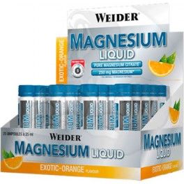 Weider Magnesio Liquido 1 botellita x 25 ml Weider Magnesio Liquido 1 botellita x 25 ml