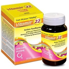 Ineldea Vitamin 22 Vitaminas& Oligo & Plantas Mujer 60 Ca