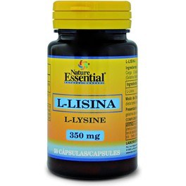 Nature Essential L-lysina 350 Mg 50 Caps