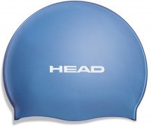 Head Gorro Silicona Flat Single Pearl Azul