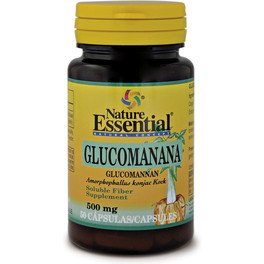 Nature Essential Glucomanana 500 Mg 50 Caps