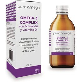 Puro Omega Omega-3 Complex C/schisandra Y Vitamina D3 200 Ml