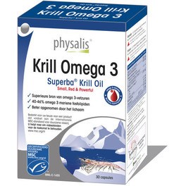 Physalis Krill Omega 3 30 Capsulas