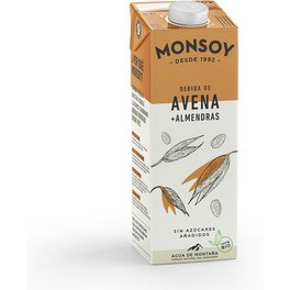 Monsoy Bebida De Avena+almendras Bio 1 L