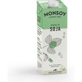 Monsoy Bebida De Soja Natural Bio 1 L