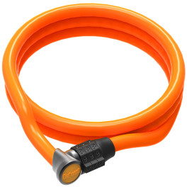 Onguard Candado Espiral Neon Light Combo 120 Cm X 8mm Az.
