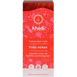 Khadi Henna Natural 100% Pura Khadi Granel 500 G