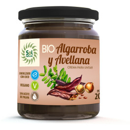 Solnatural Crema De Algarroba Y Avellanas Bio 200 G