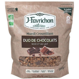 J.favrichon Crunchy Muesli Duo De Chocolates 375 Gr