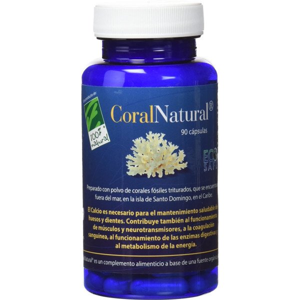 100% Natural Coralnatural 1100 Mg 90 Vcaps