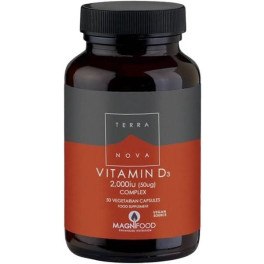 Terranova Vitamina D 3 2000 Iu 50 Vcaps