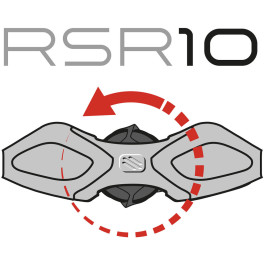 Rudy Project Rsr10 Retention System Kit  Black / Grey
