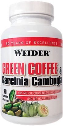 Weider Green Coffee & Garcinia Gambogia 90 caps Weider Green Coffee & Garcinia Gambogia 90 caps