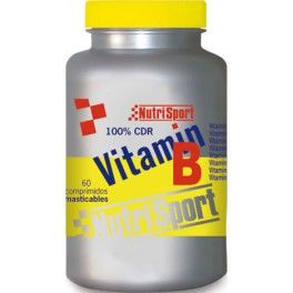 Nutrisport Vitamin B 60 comp masticables Nutrisport Vitamin B 60 comp masticables