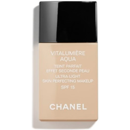 Chanel Vitalumière Aqua Teint Parfait 70-beige 30 Ml Mujer