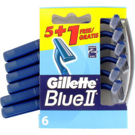 Gillette Blue Ii 5 Cuchillas + 1 Cuchillas