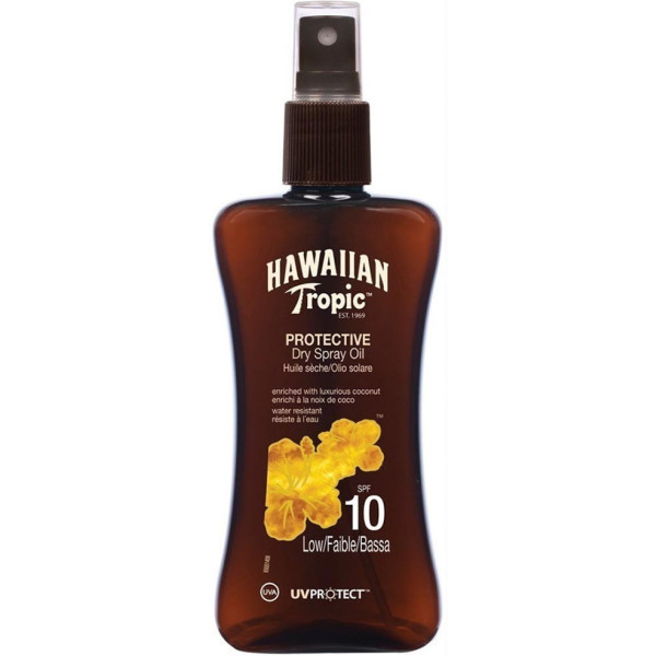 Hawaiian Tropic Protective Dry Aceite En Spray Spf10 Low 200ml
