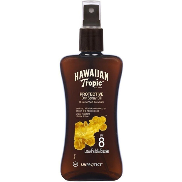 Hawaiian Coconut & Papaya Dry Oil Spf8 Spray 200 Ml Unisex