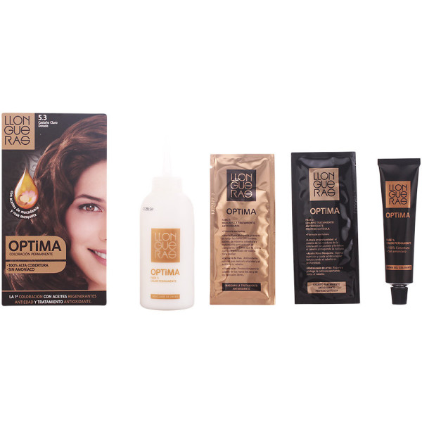 Llongueras Optima Hair Colour 5.3-golden Brown Unisex