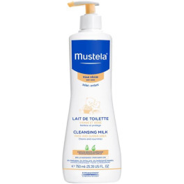 Mustela Bébé Cleansing Milk Dry Skin 750 Ml Unisex