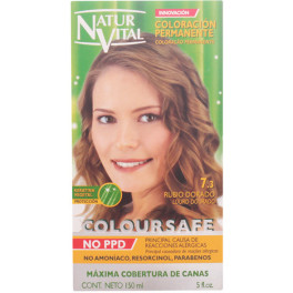 Naturaleza Y Vida Coloursafe Tinte Permanente 7.3-rubio Dorado 150 Ml Unisex