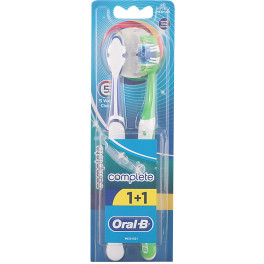 Oral-b Complete 5 Ways Clean Cepillo Dental Medio 2 Piezas Unisex