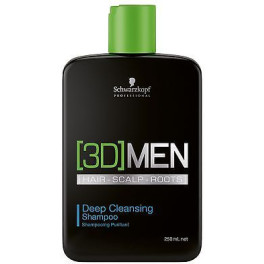 Schwarzkopf 3d Men Deep Cleansing Shampoo 250 Ml Hombre