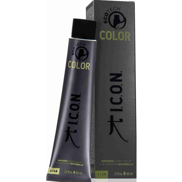 Ícone. Ecotech Color Cor natural 5,4 cobre claro marrom 60 ml unissex