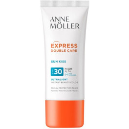 Anne Moller Express Double Care Ultra Light Fluid Spf30 50 Ml Unisex