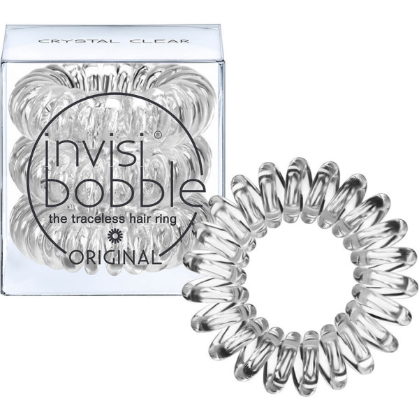 Invisibobble Crystal Clear 3 Unidades Unissex