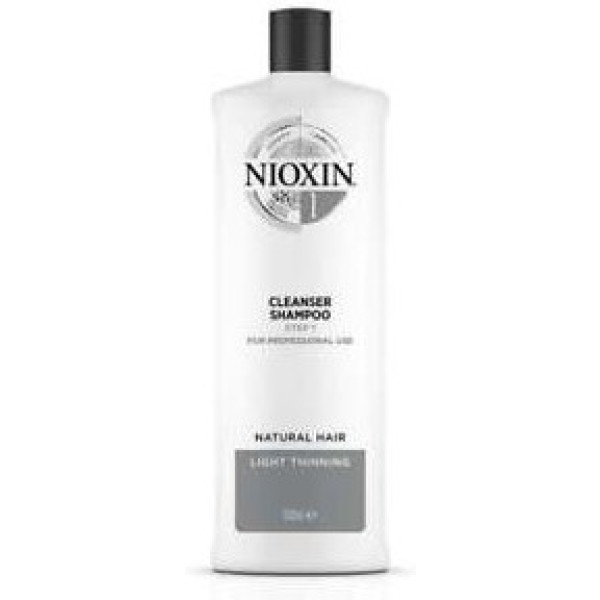 Nioxin System 1 Shampoo Volumizing Weak Fine Hair 1000 Ml Unisex