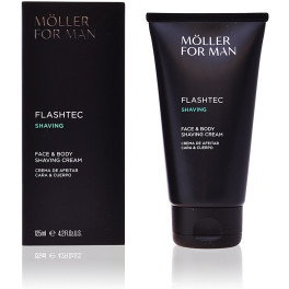 Anne Moller Flashtec Shaving Face & Body Shaving Cream 125 Ml Hombre