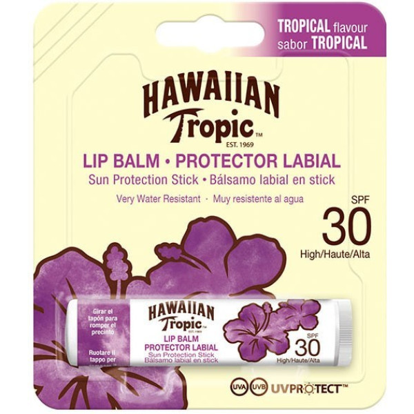 Hawaiian Lip Balm Sun Protection Stick Spf30 4 Gr Unisex