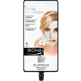 Iroha Nature Platinum Peel-off Glowing Mask 4 Uses Mujer
