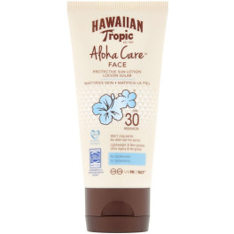 Hawaiian Aloha Care Face Sun Lotion Spf30 90 Ml Unisex
