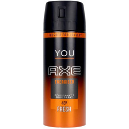Axe You Energised Deodorant Vaporizador 150 Ml Hombre