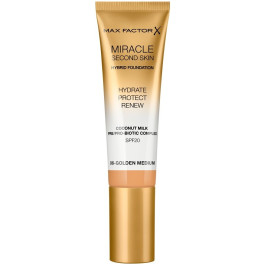 Max Factor Miracle Touch Second Skin Found.spf20 6-golden Medium 30 Ml Mujer