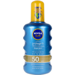 Nivea Sun Protege&refresca Spray Spf50 200 Ml Unisex
