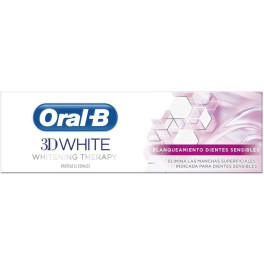 Oral-b 3d White Dientes Sensibles Pasta Dentífrica 75 Ml Unisex