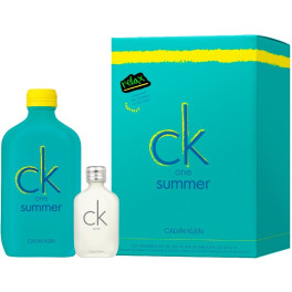 Calvin Klein Ck One Summer Lote 2 Piezas Unisex