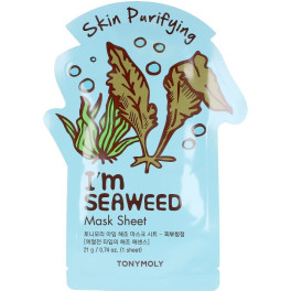 Tony Moly I'm Real Seaweeds Face Mask Sheet 21 Gr Mujer